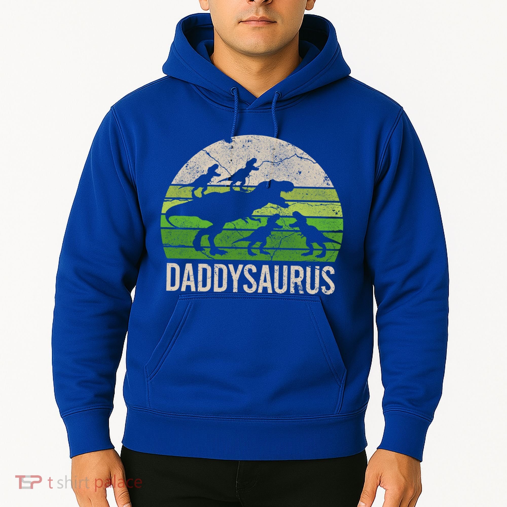 Daddy Dinosaur Gift Daddysaurus Rex 4 Cool Gift Cool Gift Hoodie