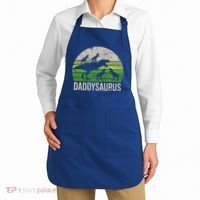 Daddy Dinosaur Gift Daddysaurus Rex 4 Cool Gift Cool Gift Apron thumb 2