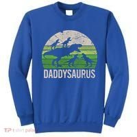 Daddy Dinosaur Gift Daddysaurus Rex 4 Cool Gift Cool Gift Sweatshirt thumb 0