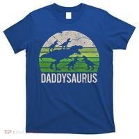 Daddy Dinosaur Gift Daddysaurus Rex 4 Cool Gift Cool Gift T-Shirt thumb 0