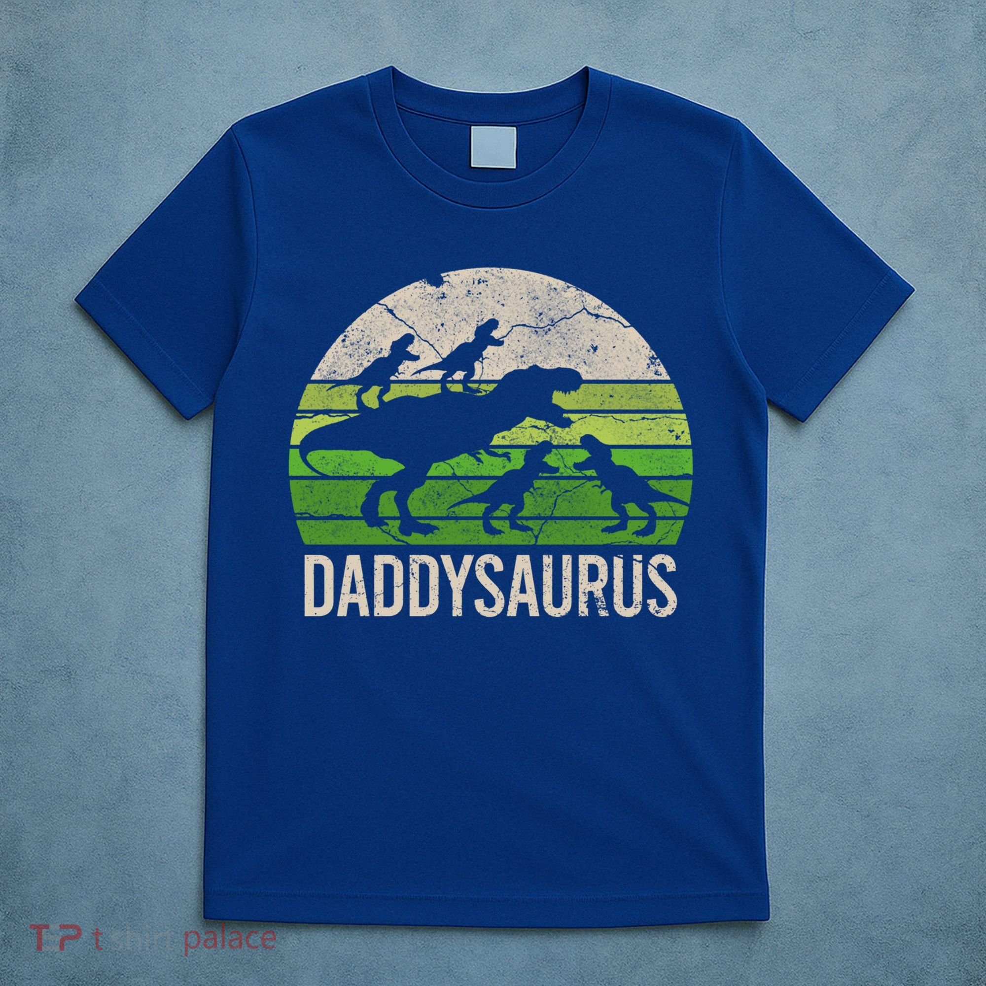 Daddy Dinosaur Gift Daddysaurus Rex 4 Cool Gift Cool Gift T-Shirt
