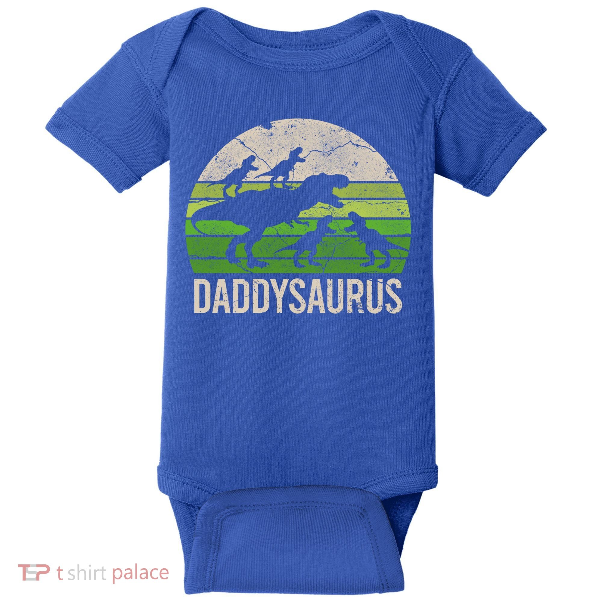 Daddy Dinosaur Gift Daddysaurus Rex 4 Cool Gift Cool Gift Baby Bodysuit
