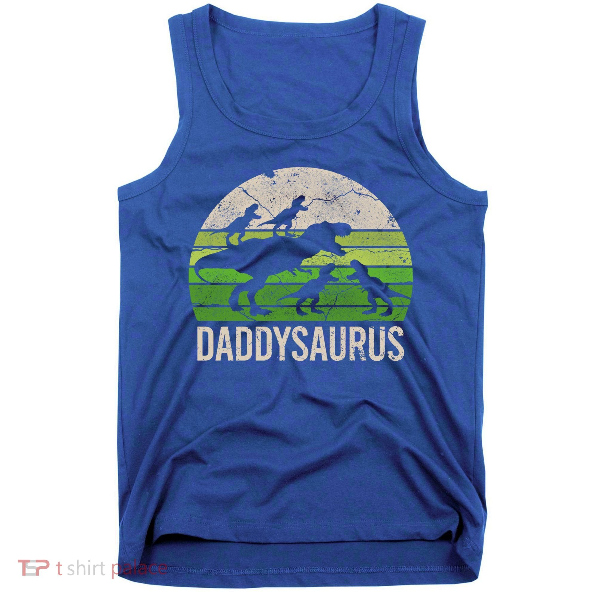 Daddy Dinosaur Gift Daddysaurus Rex 4 Cool Gift Cool Gift Tank Top