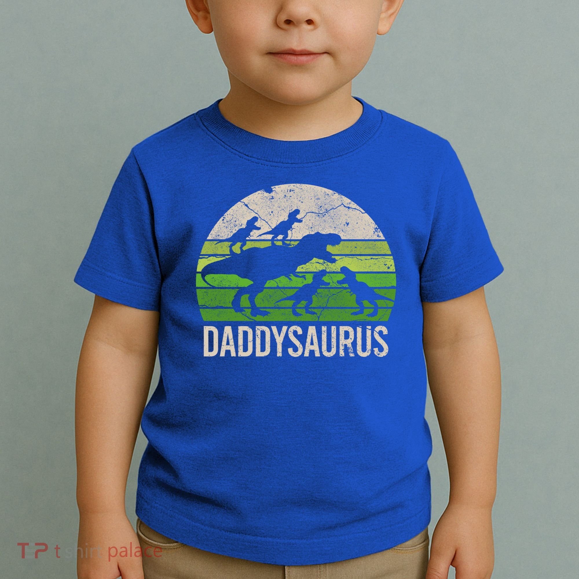 Daddy Dinosaur Gift Daddysaurus Rex 4 Cool Gift Cool Gift Toddler T-Shirt