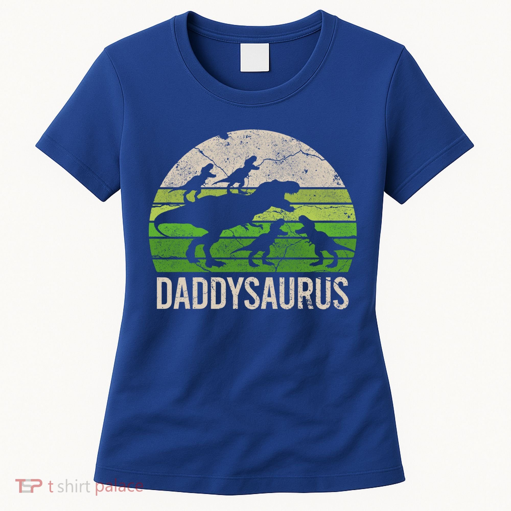 Daddy Dinosaur Gift Daddysaurus Rex 4 Cool Gift Cool Gift Women's T-Shirt