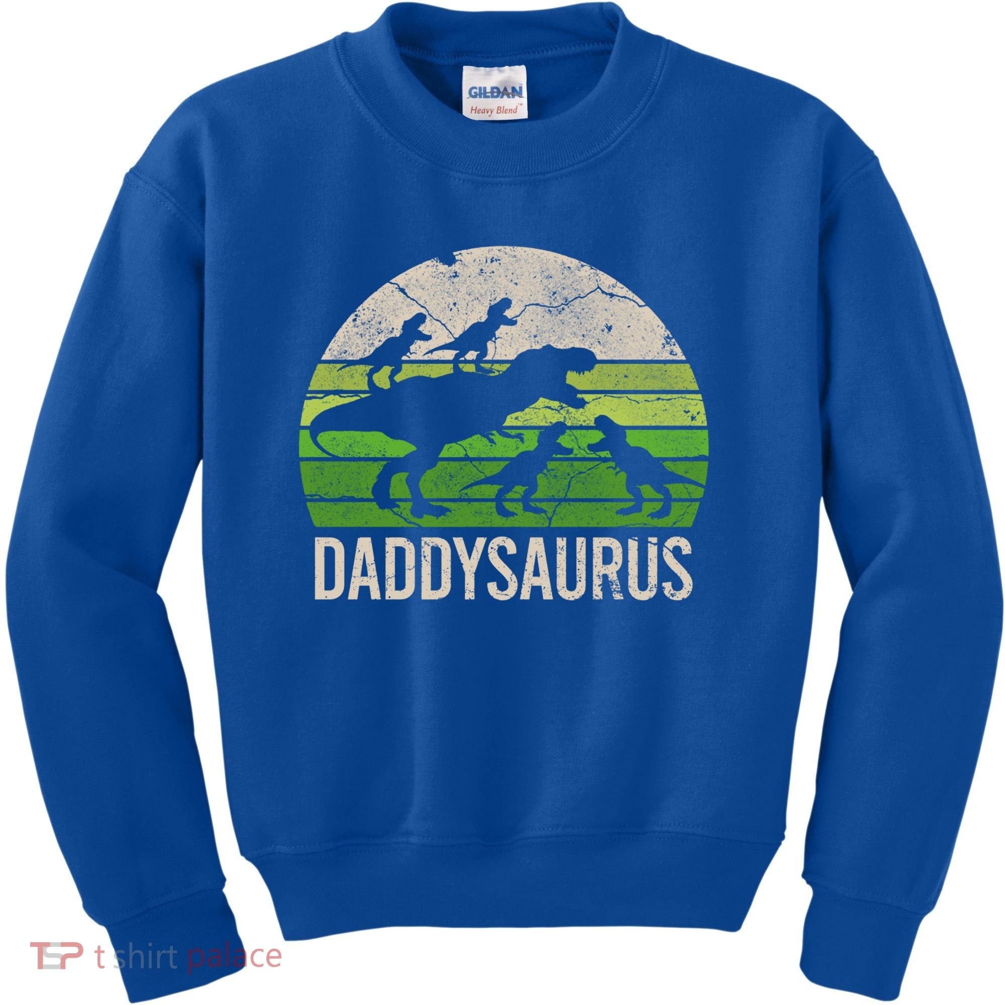Daddy Dinosaur Gift Daddysaurus Rex 4 Cool Gift Cool Gift Kids Sweatshirt