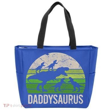 Daddy Dinosaur Gift Daddysaurus Rex 4 Cool Gift Cool Gift Tote Bag