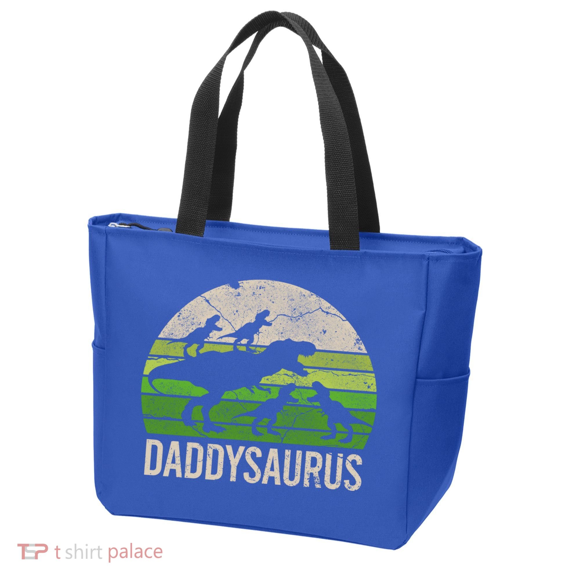 Daddy Dinosaur Gift Daddysaurus Rex 4 Cool Gift Cool Gift Tote Bag