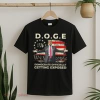 Doge Democrats Getting Exposed Trump 2025 T-Shirt thumb 2