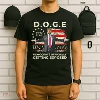 Doge Democrats Getting Exposed Trump 2025 T-Shirt thumb 6