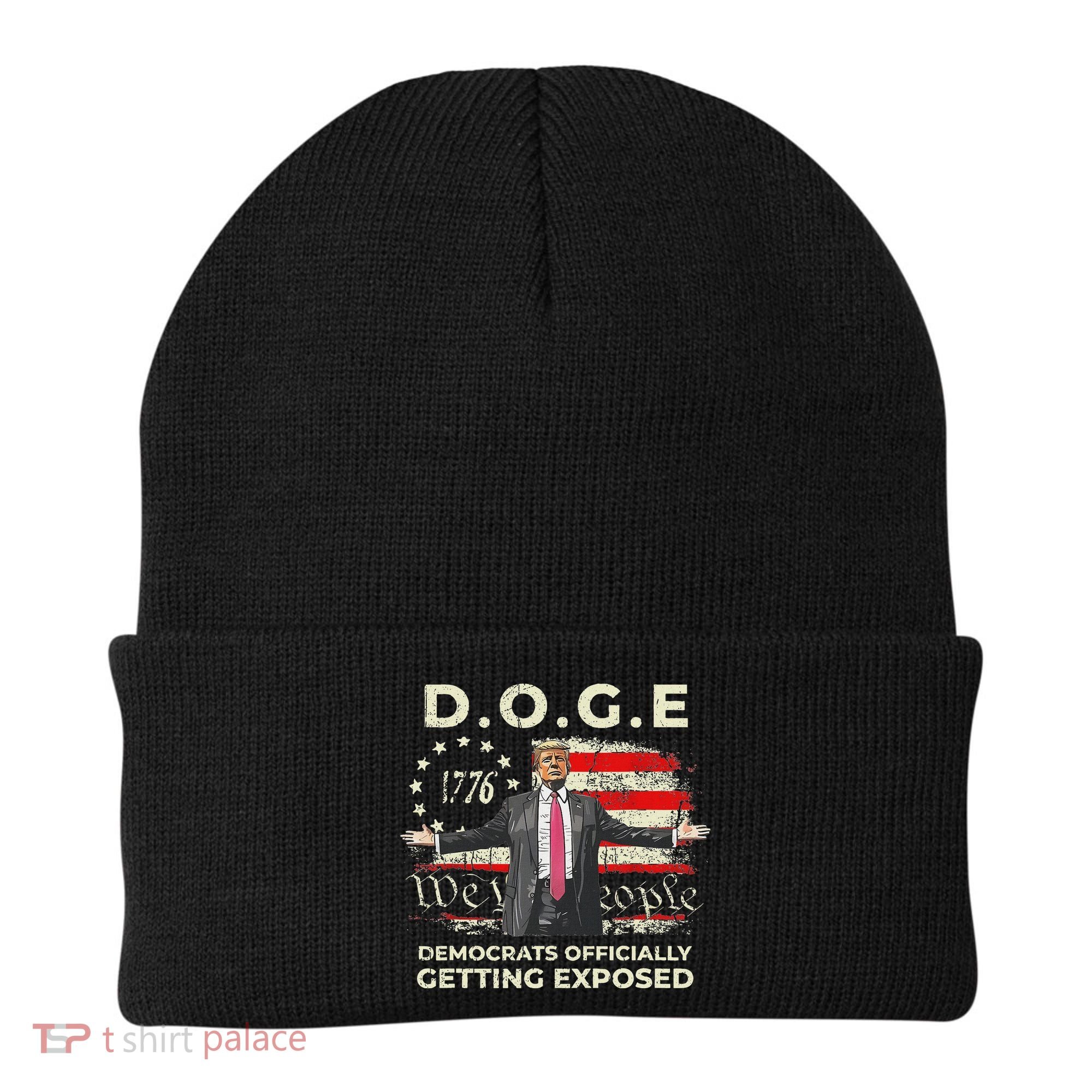 Doge Democrats Getting Exposed Trump 2025 Beanie