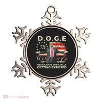 Doge Democrats Getting Exposed Trump 2025 Ornament thumb 0