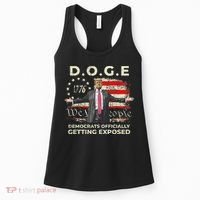 Doge Democrats Getting Exposed Trump 2025 Women's Tank Top thumb 0