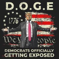 Doge Democrats Getting Exposed Trump 2025 Hat thumb 2