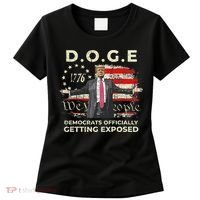 Doge Democrats Getting Exposed Trump 2025 Women's T-Shirt thumb 0