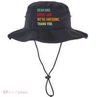Dear Dad Great Job We're Awesome Thank Father's day Bucket Hat thumb 0