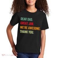 Dear Dad Great Job We're Awesome Thank Father's day Kids T-Shirt thumb 2