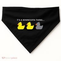 Duck Duck Gray Duck Minnesota USA-Made Doggie Bandana thumb 0