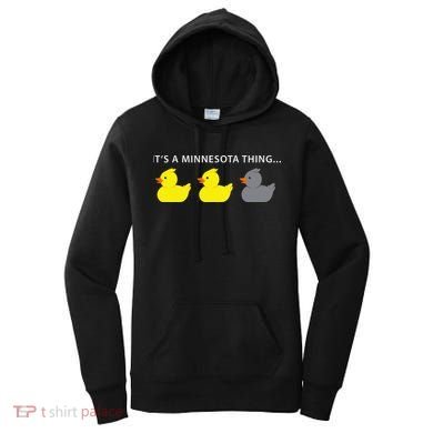 Duck Duck Gray Duck Minnesota Women's Hoodie