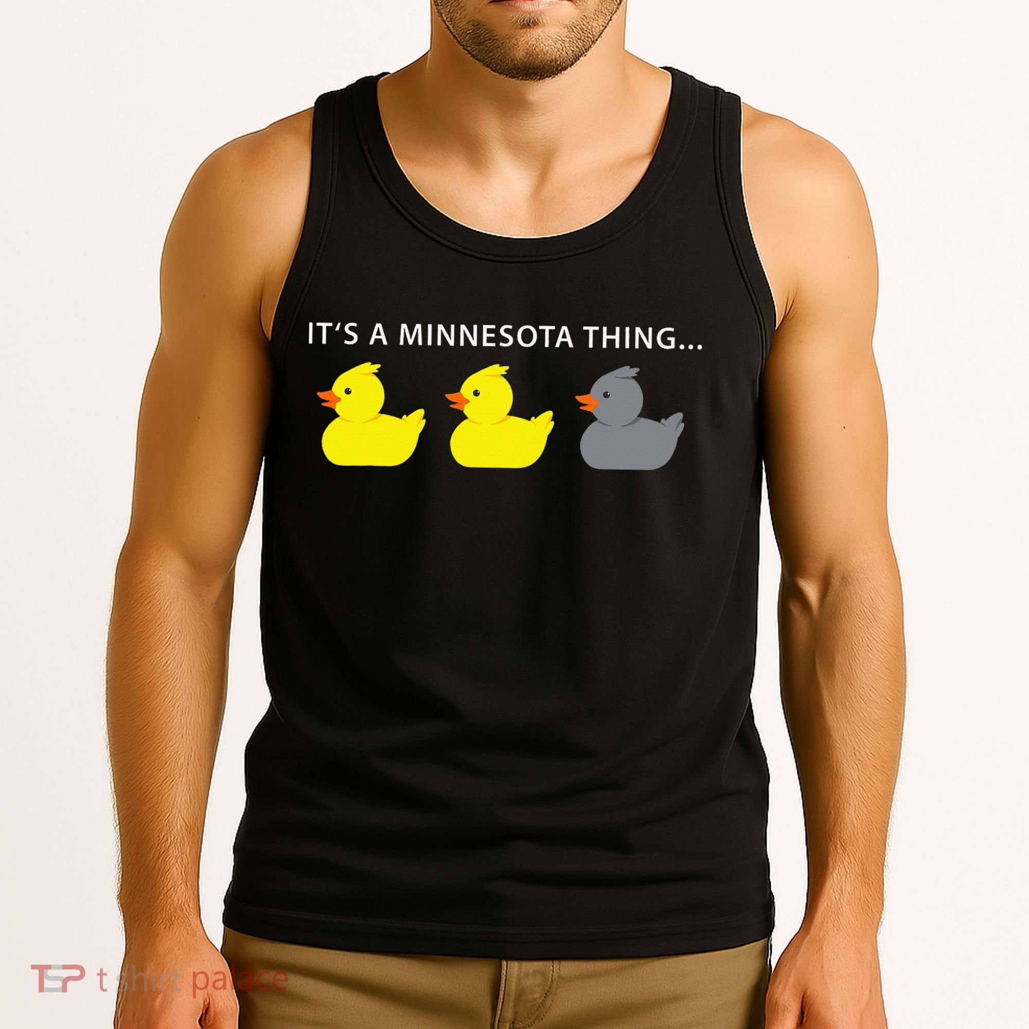 Duck Duck Gray Duck Minnesota Tank Top