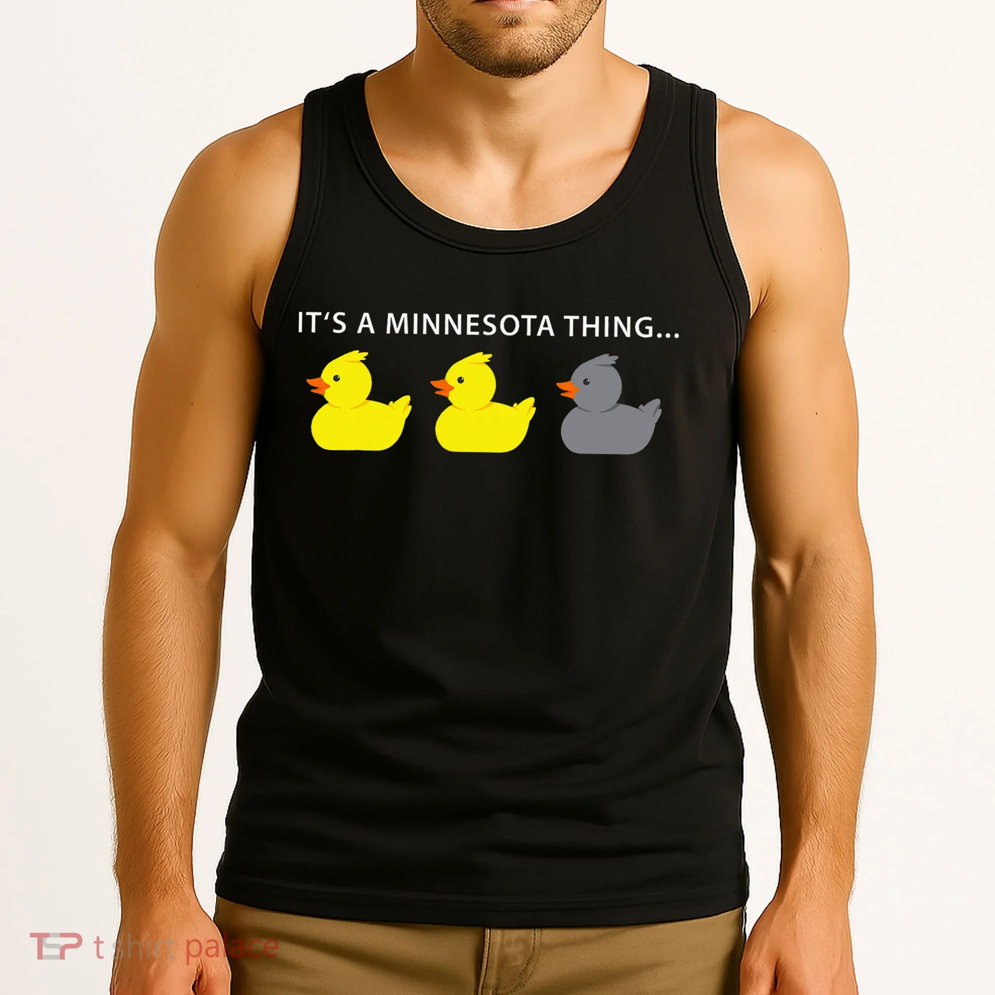 Duck Duck Gray Duck Minnesota Tank Top