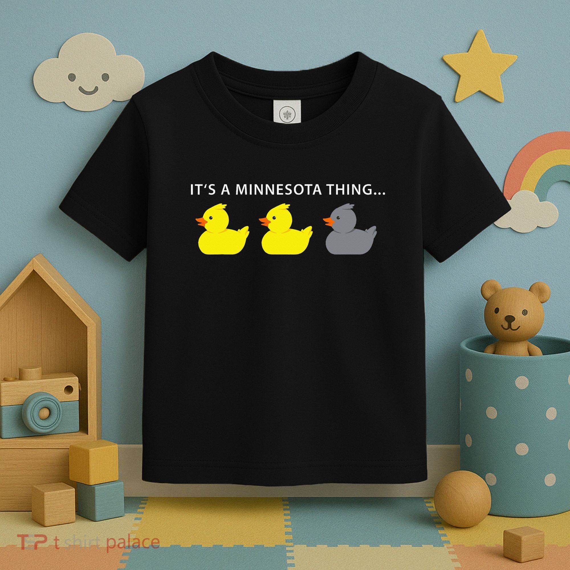 Duck Duck Gray Duck Minnesota Toddler T-Shirt