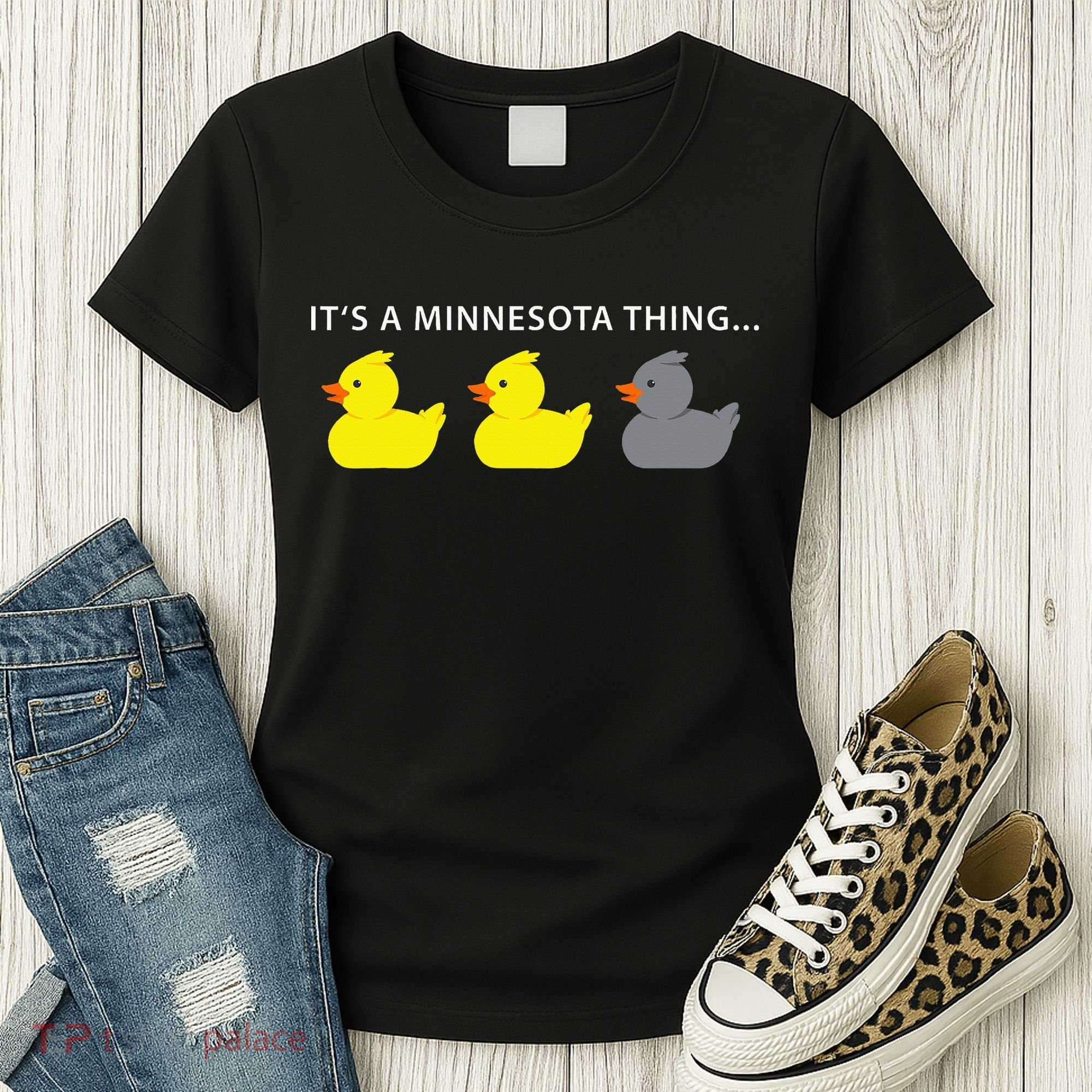 Duck Duck Gray Duck Minnesota Women's T-Shirt
