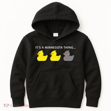 Duck Duck Gray Duck Minnesota Kids Hoodie