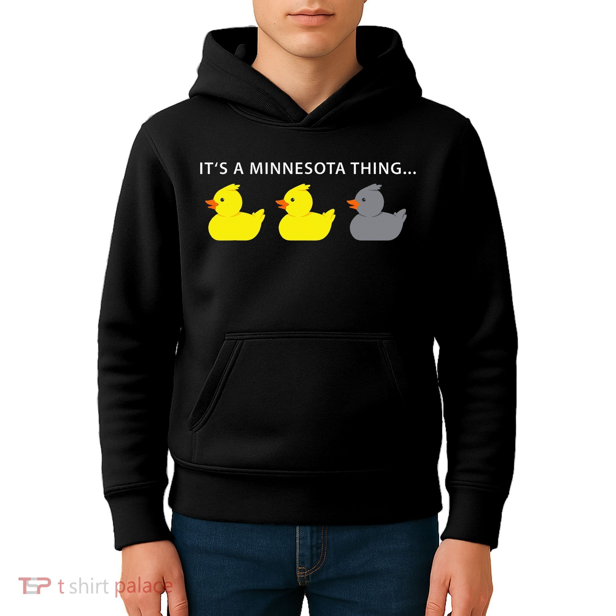Duck Duck Gray Duck Minnesota Kids Hoodie