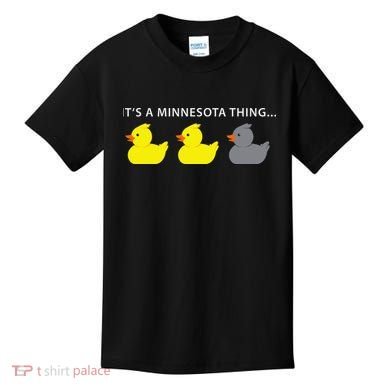 Duck Duck Gray Duck Minnesota Kids T-Shirt