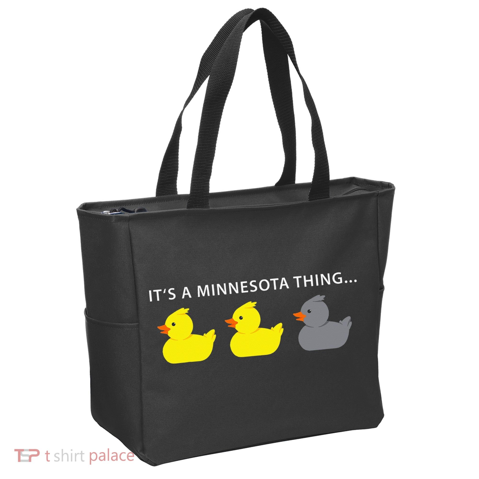 Duck Duck Gray Duck Minnesota Tote Bag