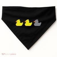Duck Duck Grey Duck Funny Minnesota USA-Made Doggie Bandana thumb 0