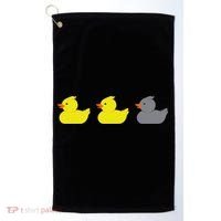 Duck Duck Grey Duck Funny Minnesota Golf Towel thumb 0