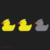 Duck Duck Grey Duck Funny Minnesota Golf Towel thumb 3