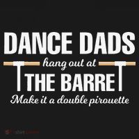 Dance Dads Hang Out At The Barre Funny Proud Dad Bucket Hat thumb 4