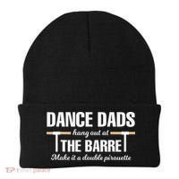 Dance Dads Hang Out At The Barre Funny Proud Dad Beanie thumb 0