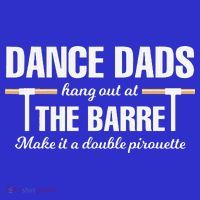 Dance Dads Hang Out At The Barre Funny Proud Dad Sweatshirt thumb 3