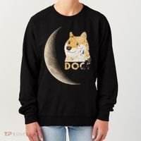 Dogecoin Doge Hodler Trader Dogecoin Moon Women's Sweatshirt thumb 0