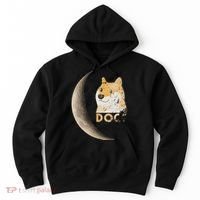 Dogecoin Doge Hodler Trader Dogecoin Moon Hoodie thumb 0