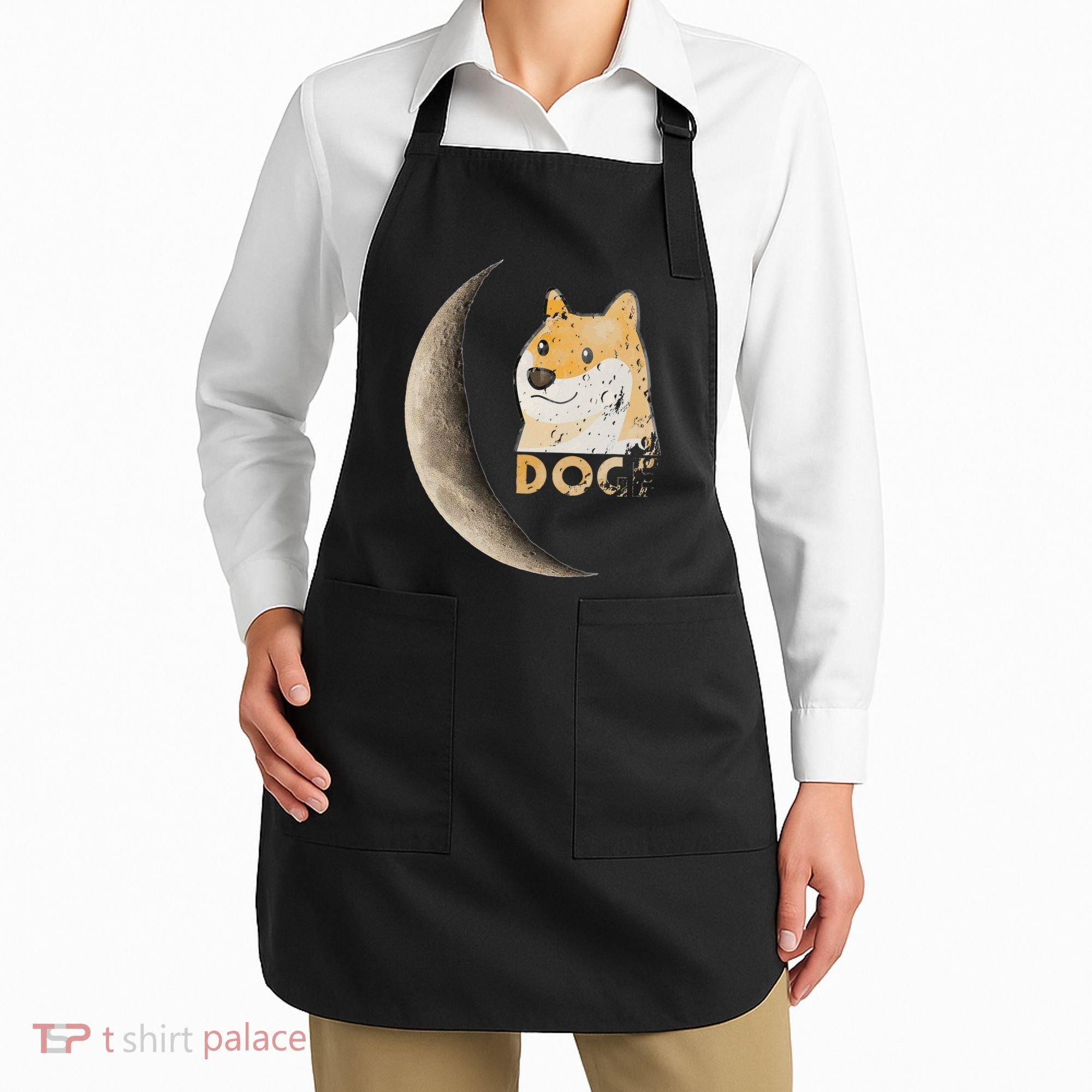 Dogecoin Doge Hodler Trader Dogecoin Moon Apron
