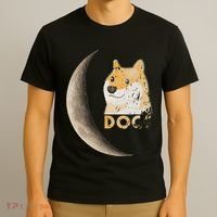 Dogecoin Doge Hodler Trader Dogecoin Moon T-Shirt thumb 3