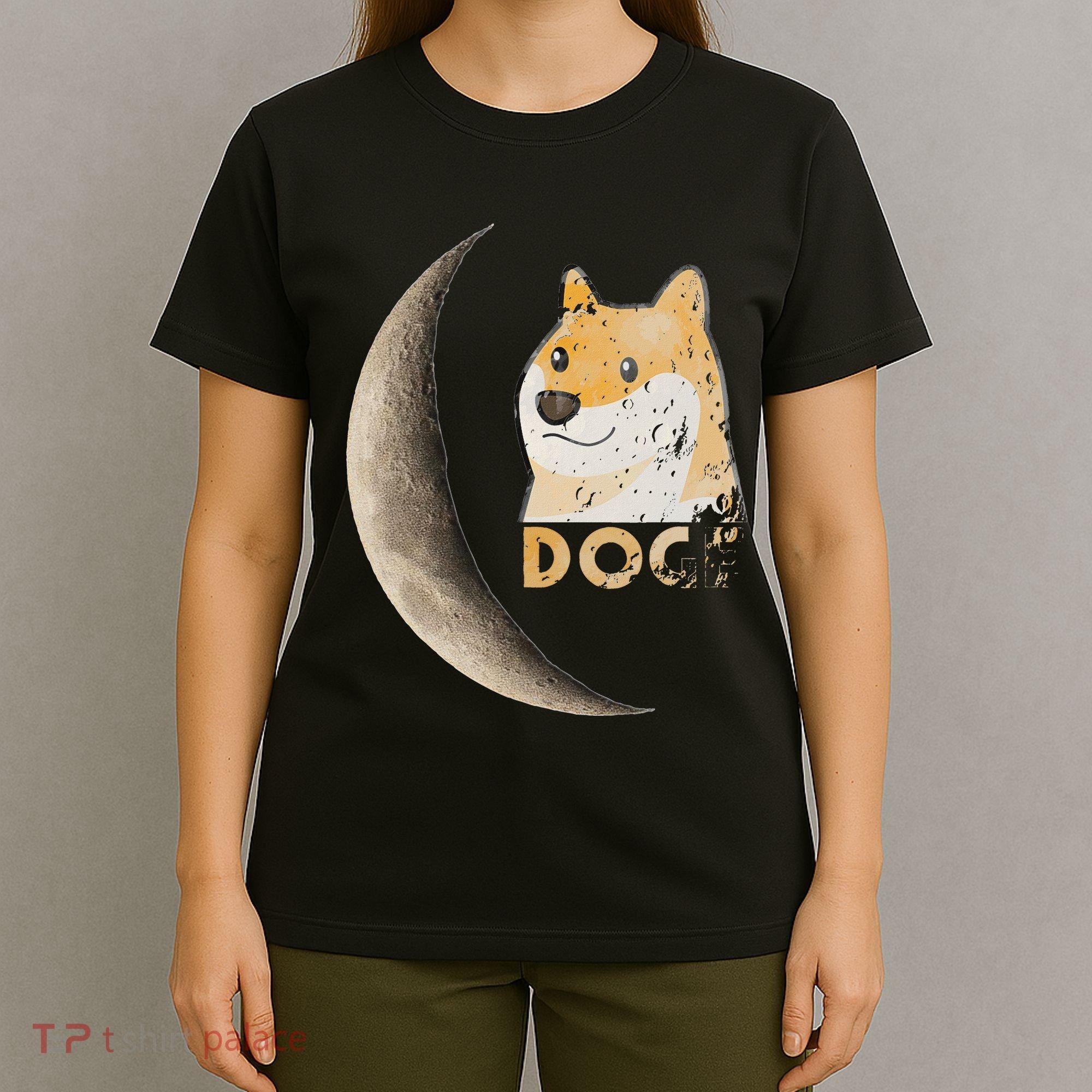 Dogecoin Doge Hodler Trader Dogecoin Moon T-Shirt