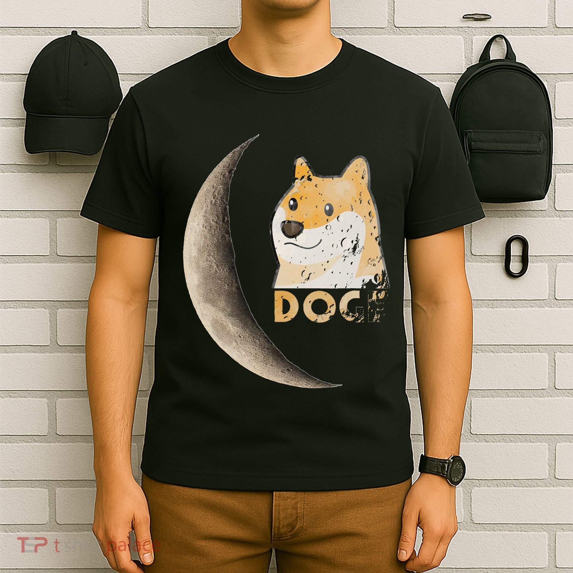 Dogecoin Doge Hodler Trader Dogecoin Moon T-Shirt