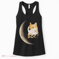 Dogecoin Doge Hodler Trader Dogecoin Moon Women's Tank Top thumb 0