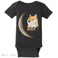 Dogecoin Doge Hodler Trader Dogecoin Moon Baby Bodysuit thumb 0