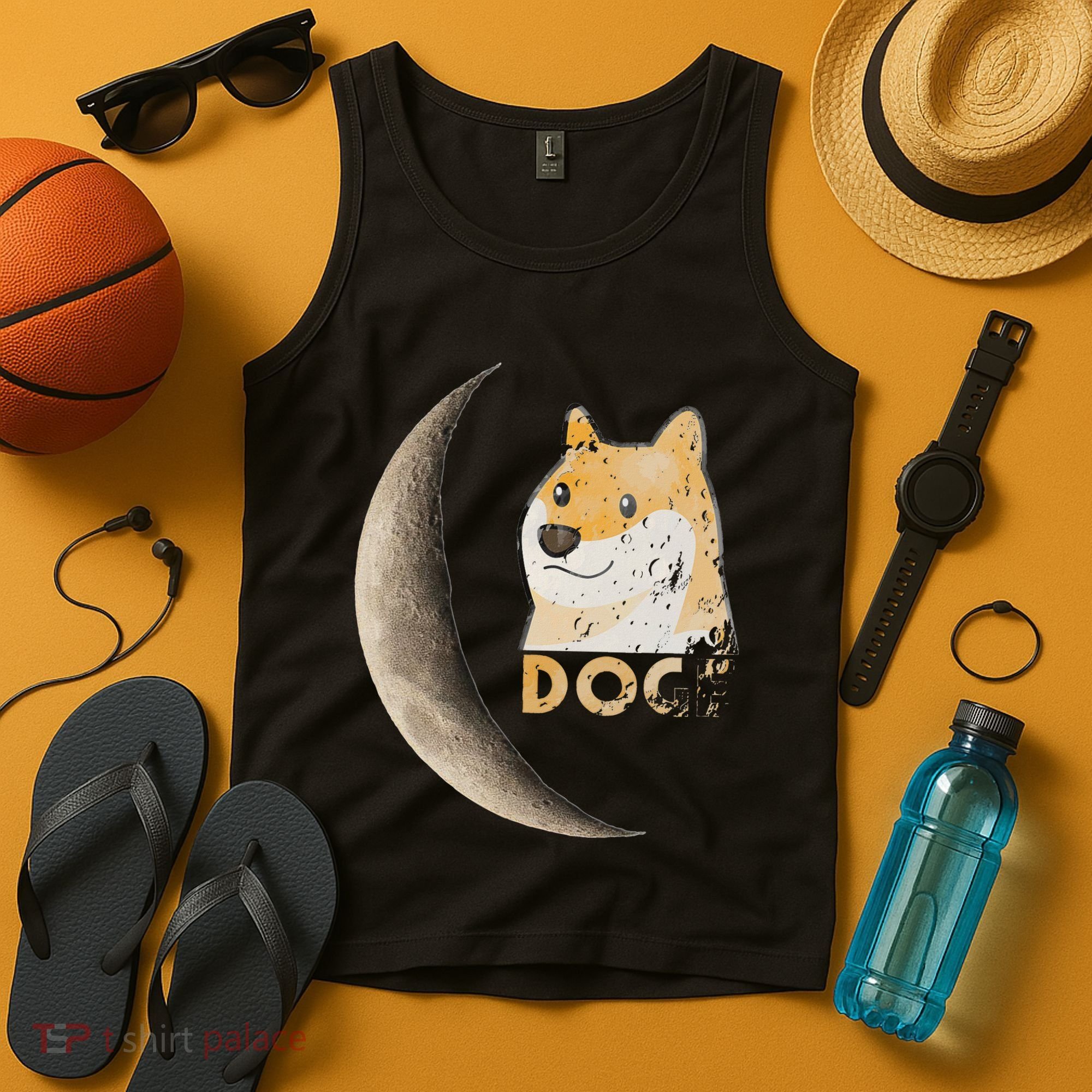 Dogecoin Doge Hodler Trader Dogecoin Moon Tank Top