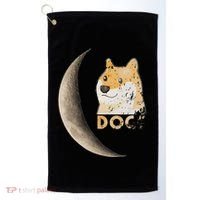 Dogecoin Doge Hodler Trader Dogecoin Moon Golf Towel thumb 0