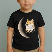 Dogecoin Doge Hodler Trader Dogecoin Moon Toddler T-Shirt thumb 2
