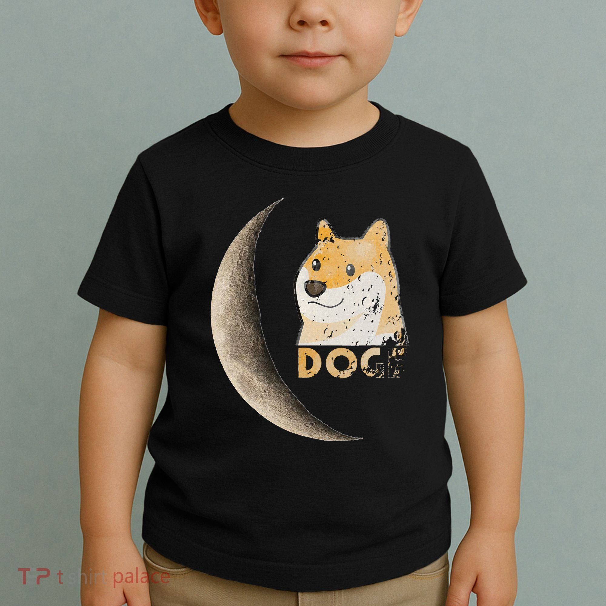 Dogecoin Doge Hodler Trader Dogecoin Moon Toddler T-Shirt
