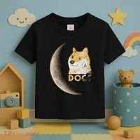 Dogecoin Doge Hodler Trader Dogecoin Moon Toddler T-Shirt thumb 3